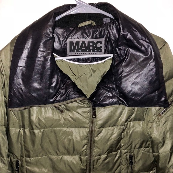 Marc New York Asymmetrical Down Puffer Jacket - Picture 2 of 7